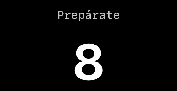 Prepárate, 8.